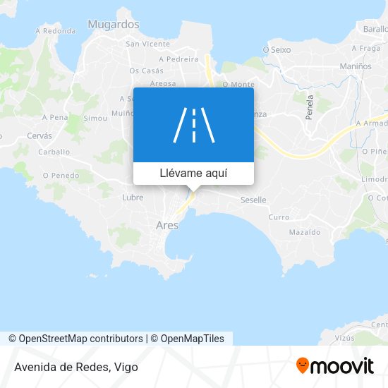 Mapa Avenida de Redes