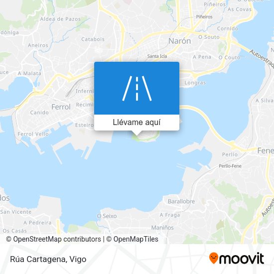 Mapa Rúa Cartagena