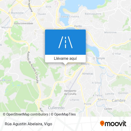 Mapa Rúa Agustín Abelaira
