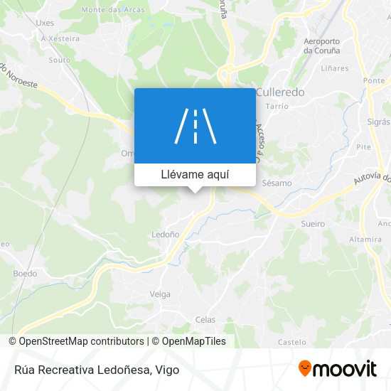 Mapa Rúa Recreativa Ledoñesa