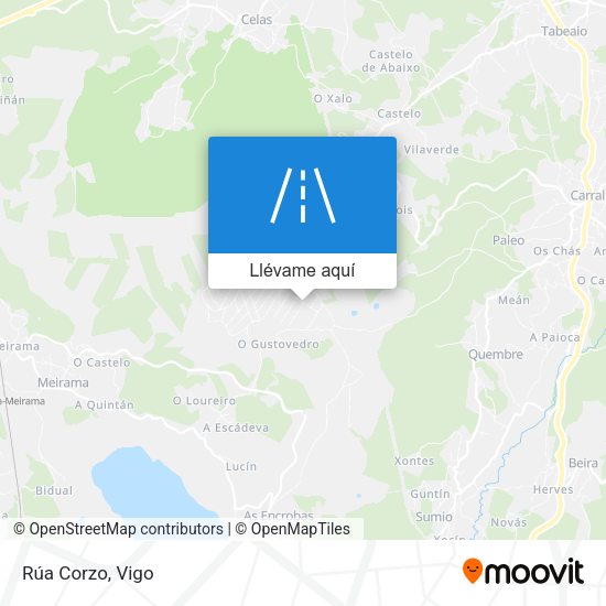 Mapa Rúa Corzo