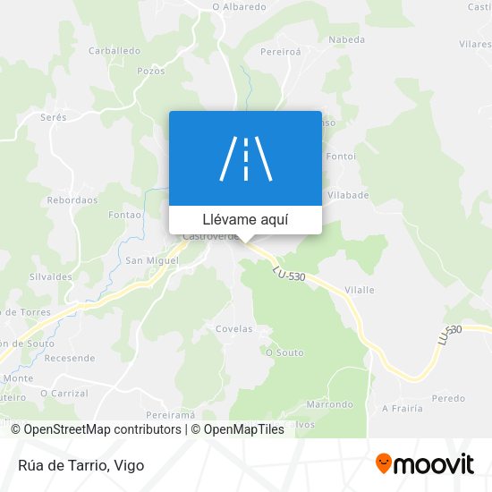Mapa Rúa de Tarrio