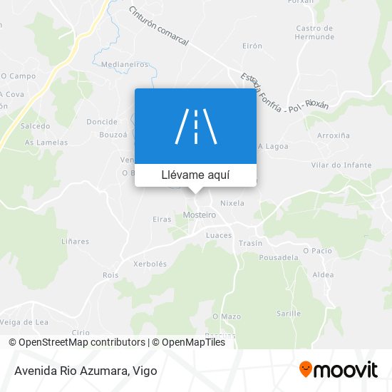 Mapa Avenida Rio Azumara