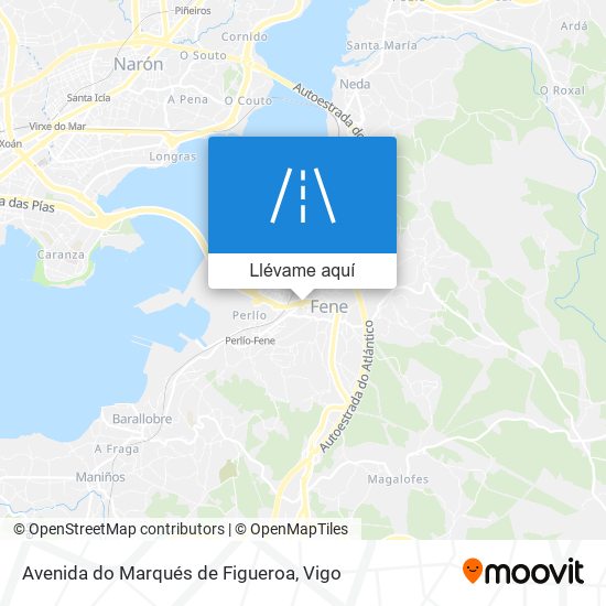 Mapa Avenida do Marqués de Figueroa