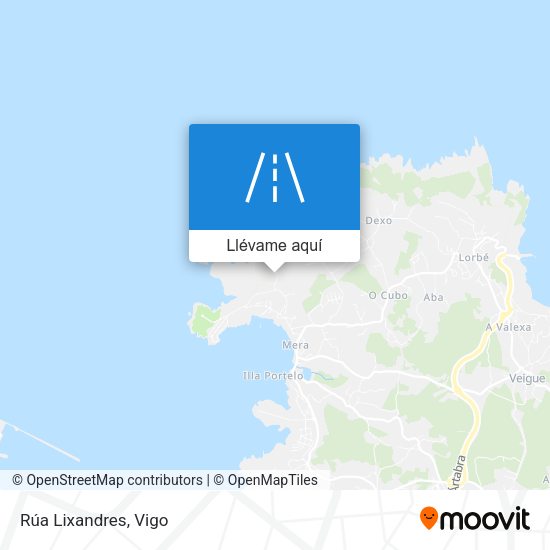 Mapa Rúa Lixandres