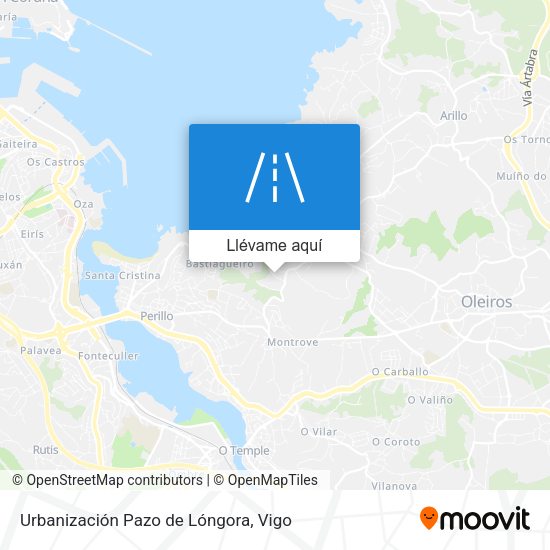 Mapa Urbanización Pazo de Lóngora