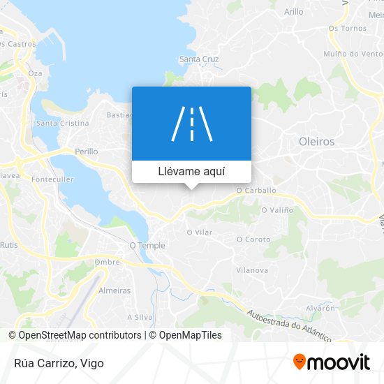 Mapa Rúa Carrizo