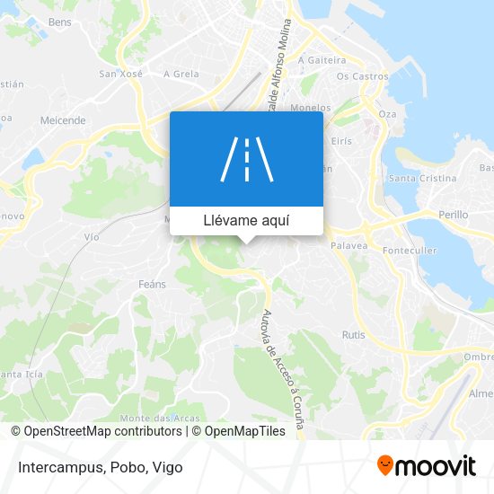 Mapa Intercampus, Pobo