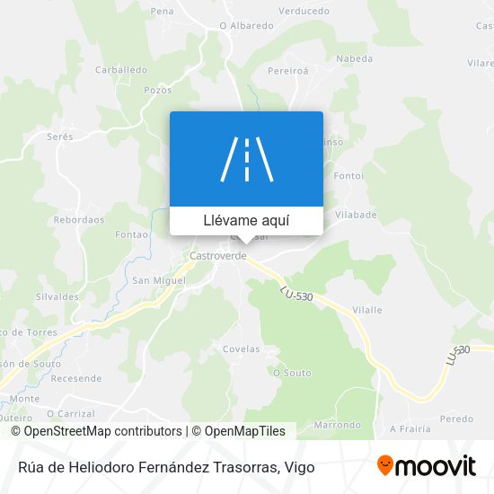 Mapa Rúa de Heliodoro Fernández Trasorras