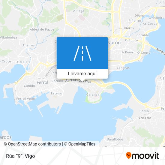 Mapa Rúa “9”