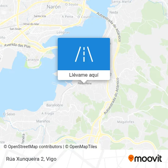Mapa Rúa Xunqueira 2