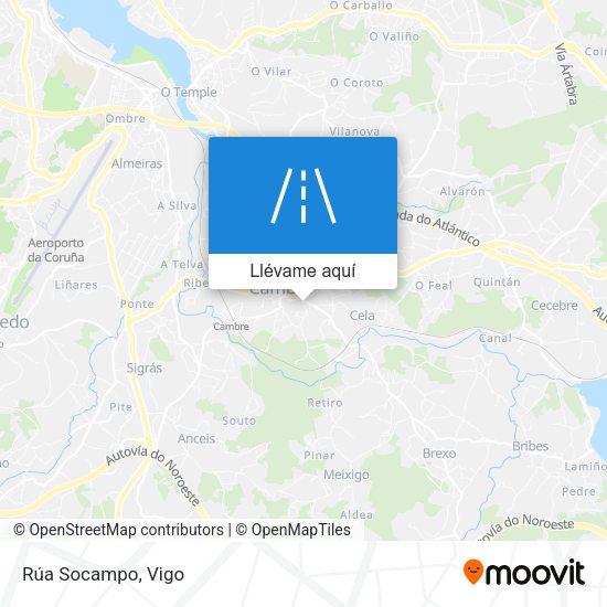 Mapa Rúa Socampo