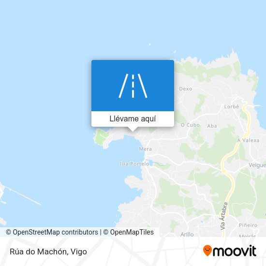 Mapa Rúa do Machón