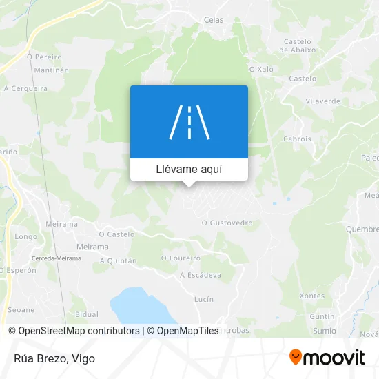 Mapa Rúa Brezo