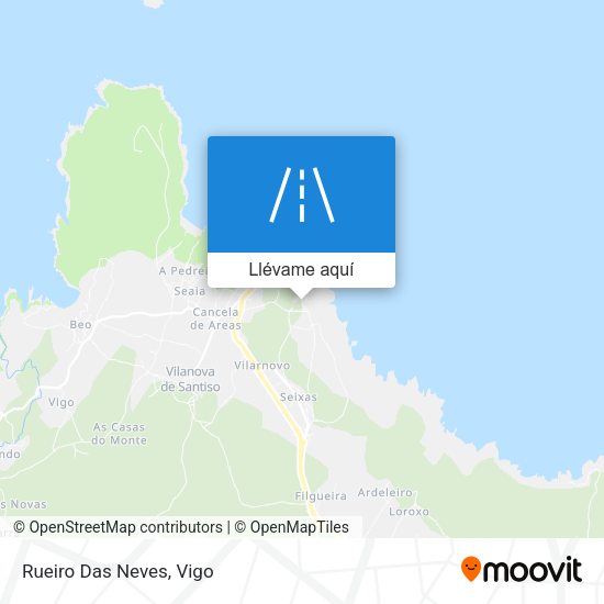 Mapa Rueiro Das Neves