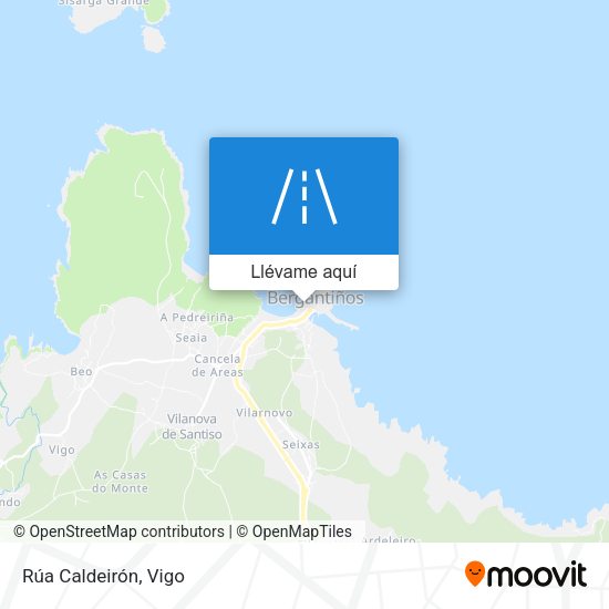 Mapa Rúa Caldeirón