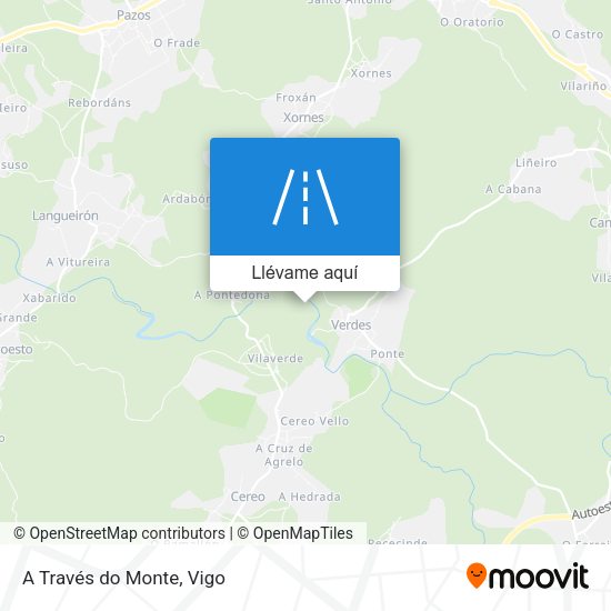 Mapa A Través do Monte