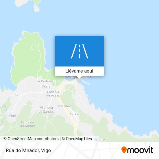 Mapa Rúa do Mirador