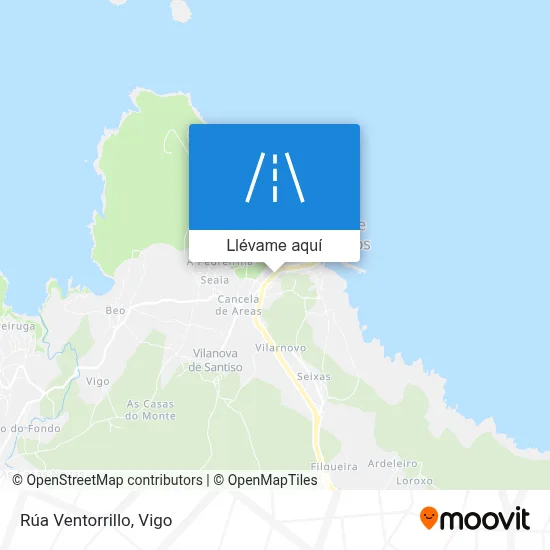 Mapa Rúa Ventorrillo