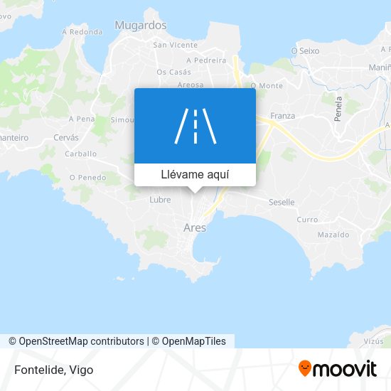 Mapa Fontelide