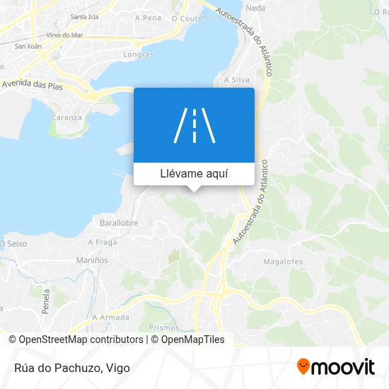Mapa Rúa do Pachuzo