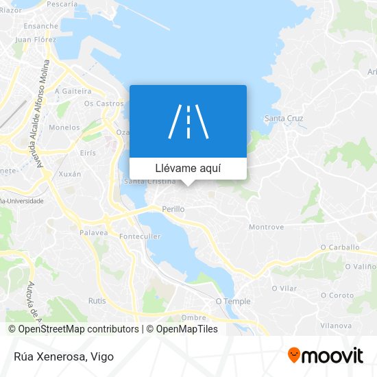 Mapa Rúa Xenerosa