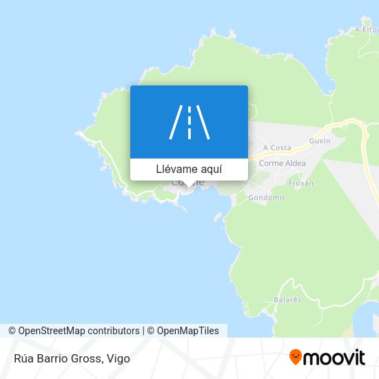 Mapa Rúa Barrio Gross