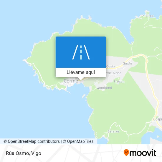 Mapa Rúa Osmo