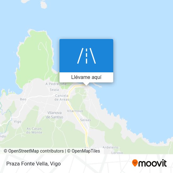 Mapa Praza Fonte Vella