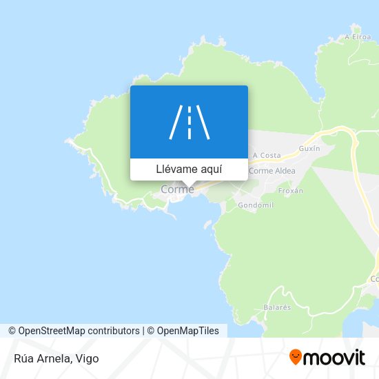 Mapa Rúa Arnela