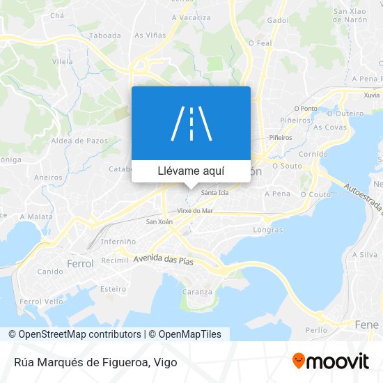 Mapa Rúa Marqués de Figueroa