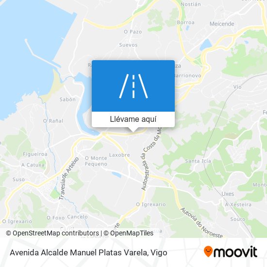 Mapa Avenida Alcalde Manuel Platas Varela