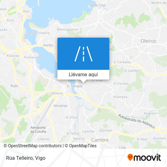Mapa Rúa Telleiro