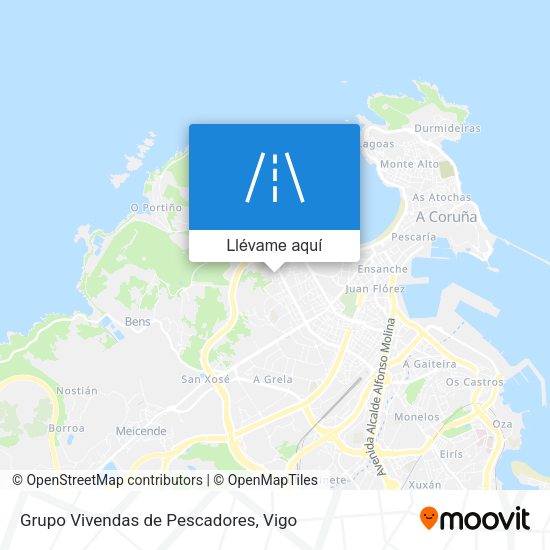 Mapa Grupo Vivendas de Pescadores