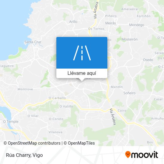 Mapa Rúa Charry