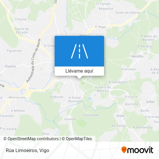 Mapa Rúa Limoeiros
