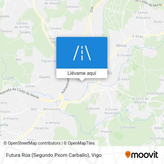 Mapa Futura Rúa (Segundo Pxom Carballo)
