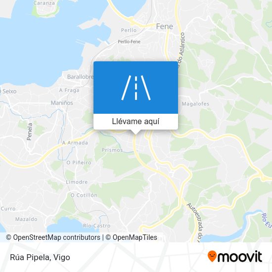 Mapa Rúa Pipela