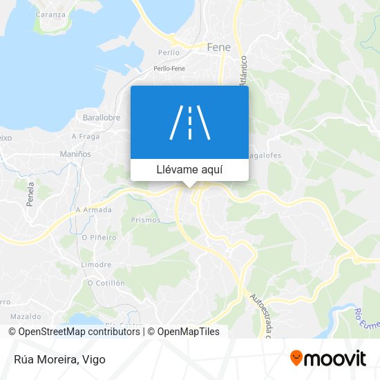 Mapa Rúa Moreira