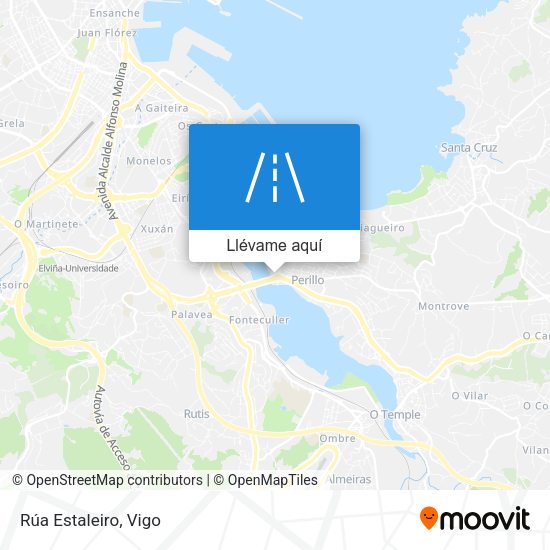 Mapa Rúa Estaleiro