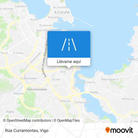 Mapa Rúa Curramontes