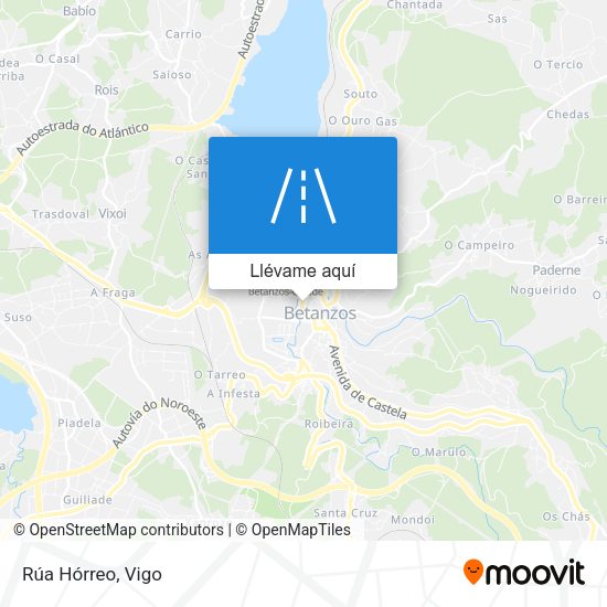 Mapa Rúa Hórreo
