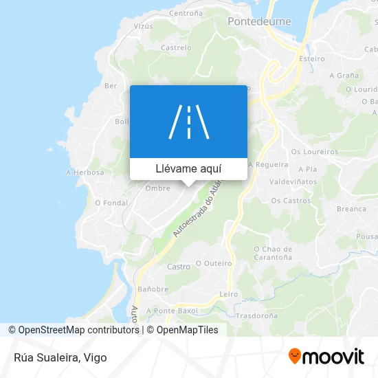 Mapa Rúa Sualeira