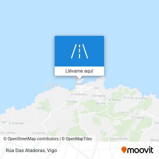 Mapa Rúa Das Atadoras