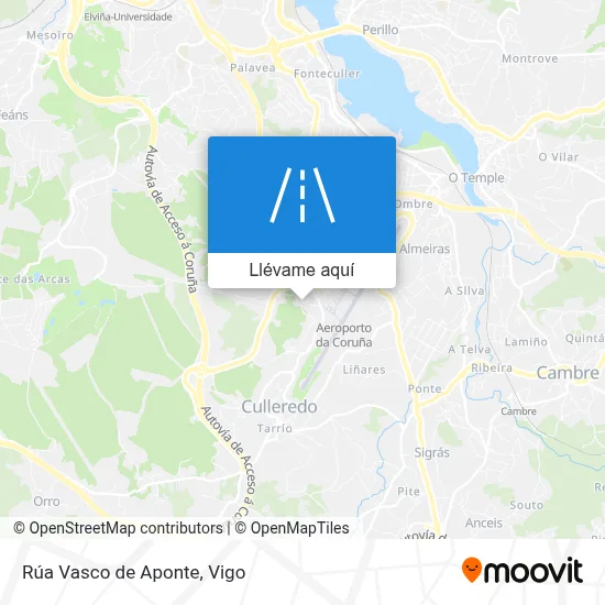 Mapa Rúa Vasco de Aponte