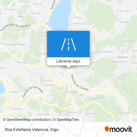 Mapa Rúa Estefanía Valencia