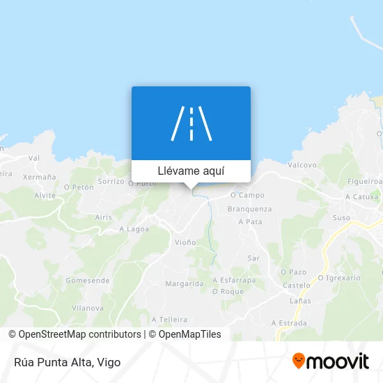 Mapa Rúa Punta Alta