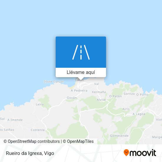 Mapa Rueiro da Igrexa
