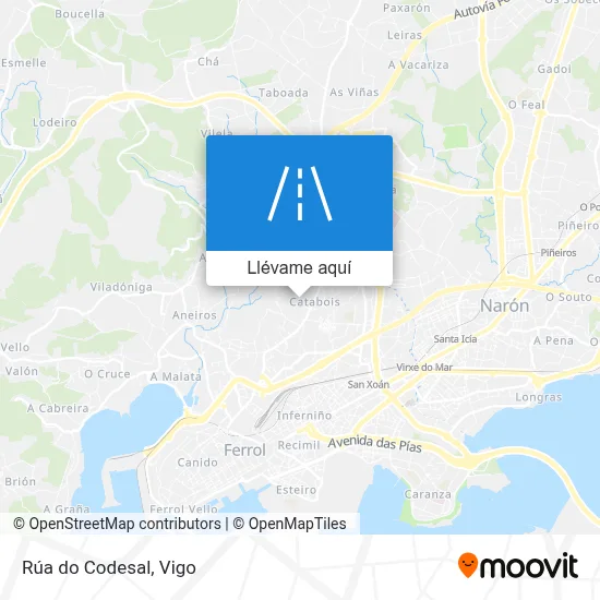 Mapa Rúa do Codesal