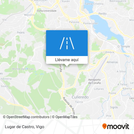 Mapa Lugar de Castro